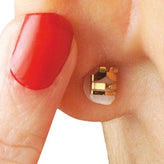 LOX Secure Earring Backs 2 Pair Pack Yellow Gold Tone