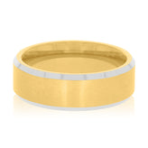 Tensity Tungsten Gold and Silver Fashion Ring
