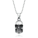 Tensity 50cm Stainless Steel Skull  Necklaces
