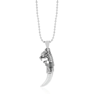 Tensity Stainless Steel Tooth Necklaces