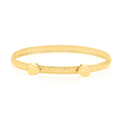 9ct Yellow Gold 45mm Expand Bangles