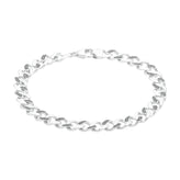 Sterling Silver with Round Brilliant Cut 1/4 CARAT tw Black Diamonds Bracelets