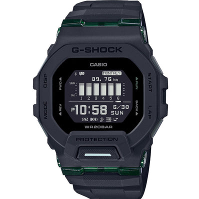 Casio G-SHOCK Square Black Watch GBD200UU-1D