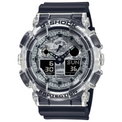 Casio G-Shock Transparent Dial Resin Band Watch Shock Resistant - GA100SKC-1A