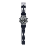 Casio G-Shock Transparent Dial Resin Band Watch Shock Resistant - GA100SKC-1A