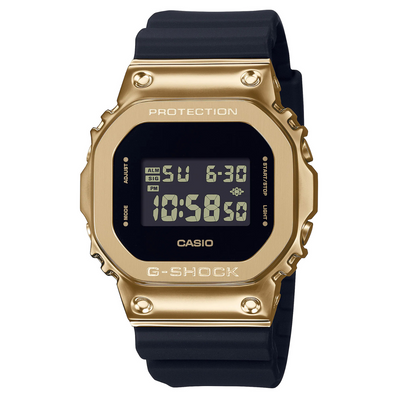 Casio G-Shock Men's GM5600G-9 Black & Gold Digital Watch - GM5600G-9D