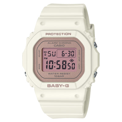 Casio BABY-G White & Gold Resin Watch - BGD565SC-4D