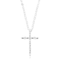 Celebration Sterling Silver with Round Brilliant Cut 0.05 CARAT tw of Lab Grown Diamond Pendant