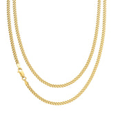 9ct Yellow Gold 50cm Curb 80 Gauge Chain
