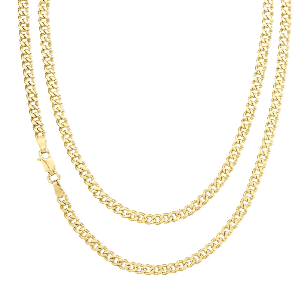Solid gold cuban chains deals
