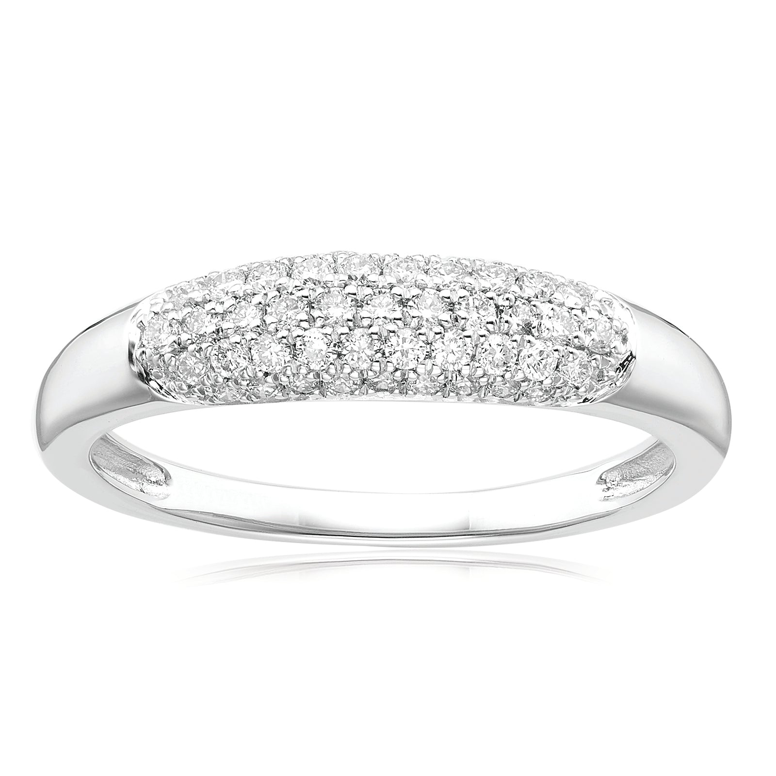 White Gold Dress Rings White Gold Dress Rings