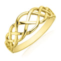 9ct Yellow Gold ring with Celtic Design