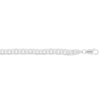 Sterling Silver 19cm Belcher Bracelet