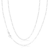 Sterling Silver 40cm 1:3 Figaro Chain