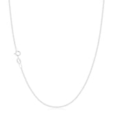 Sterling Silver 40cm Curb Chain