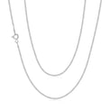 Sterling Silver 45cm Curb Chain