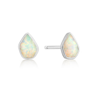 Ania Haie Sterling Silver Opal Colour Stud Earrings