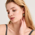 Ania Haie Sterling Silver & Gold Plated Tidal Abalone Mini Hoop Earrings