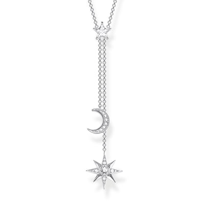 Thomas Sabo Necklace Star & Moon Silver