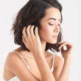 Ania Haie Sterling Silver & Gold Plated Opal Colour Bracelet