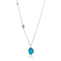 Ania Haie Sterling Silver Turquoise Necklace