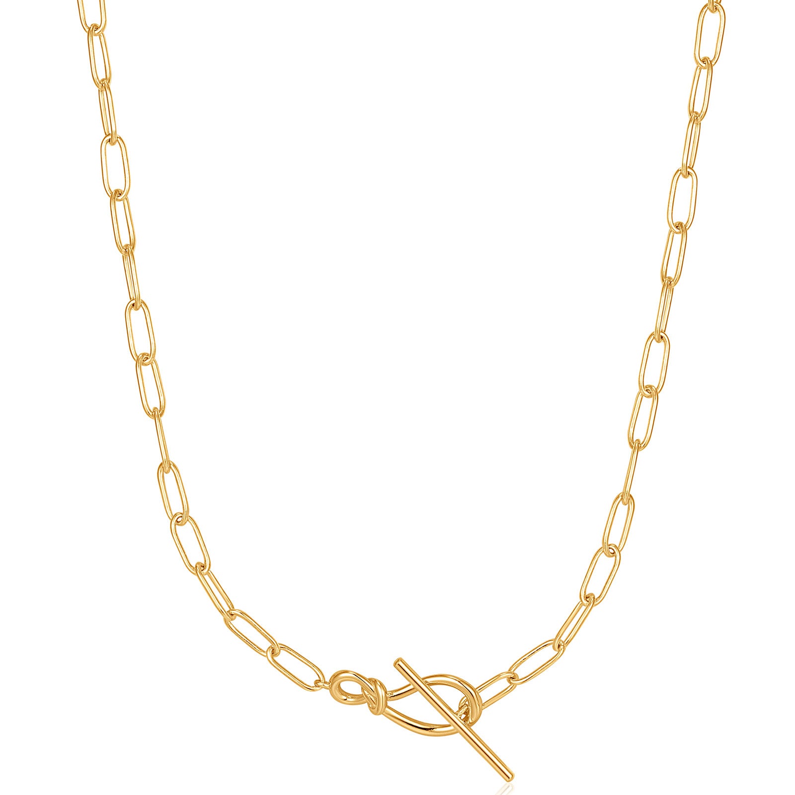 T-Bar Clasp Belcher Chain Necklace | Maya Magal London