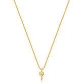 Ania Haie Sterling Silver & Gold Plated Key Necklace