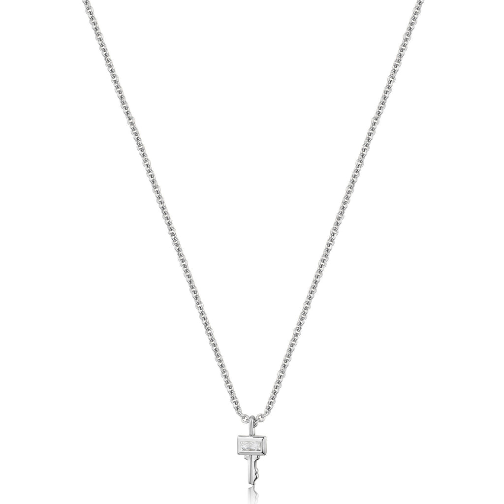 Ania Haie Sterling Silver Key Necklace
