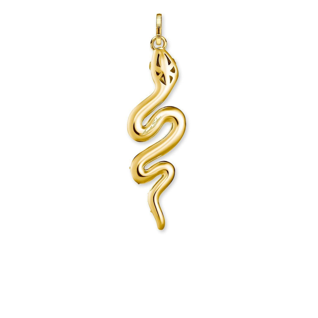Thomas Sabo Pendant Bright Golden-coloured Snake