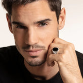 Thomas Sabo Ring Onyx Black TR2242